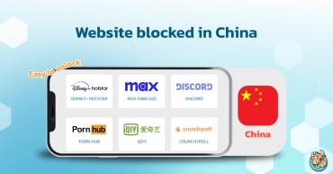 Website blocked in China