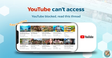 YouTube can't access YouTube blocked, read this thread.