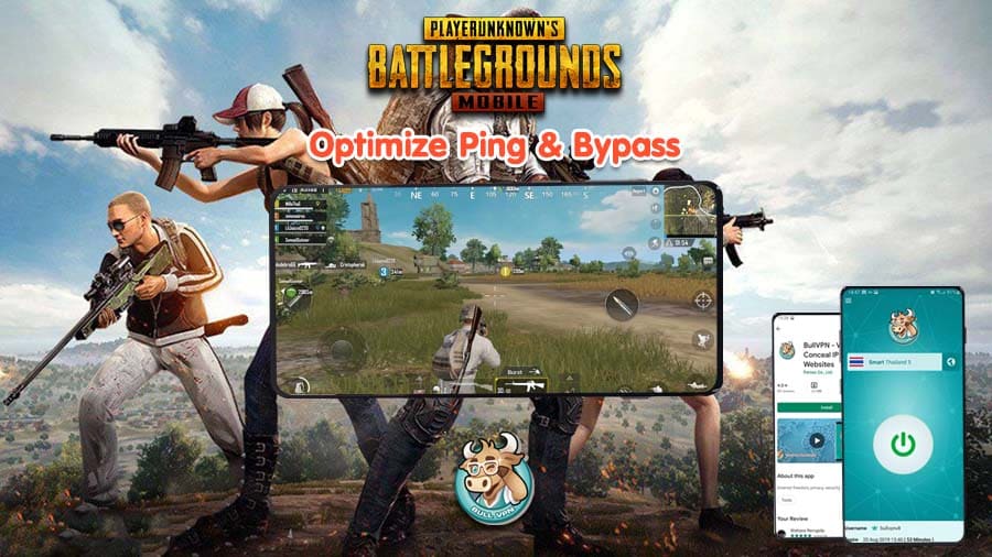 Fix lag PUBG Mobile with VPN BullVPN