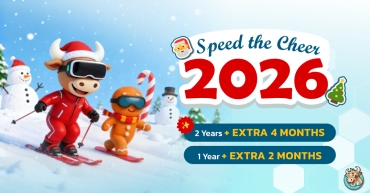 Promotion BullVPN Speed the Cheer 2026 New Year Giveaway